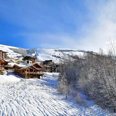 Apartman Balcon Des Pistes - 326 - Charme - 6 Pers Les Deux Alpes
